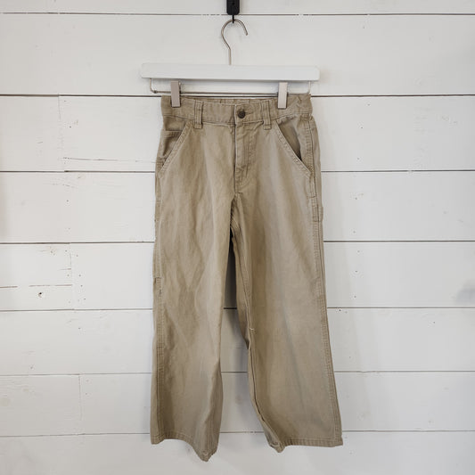 Size 8 | Carhartt Adjustable Tan Pants