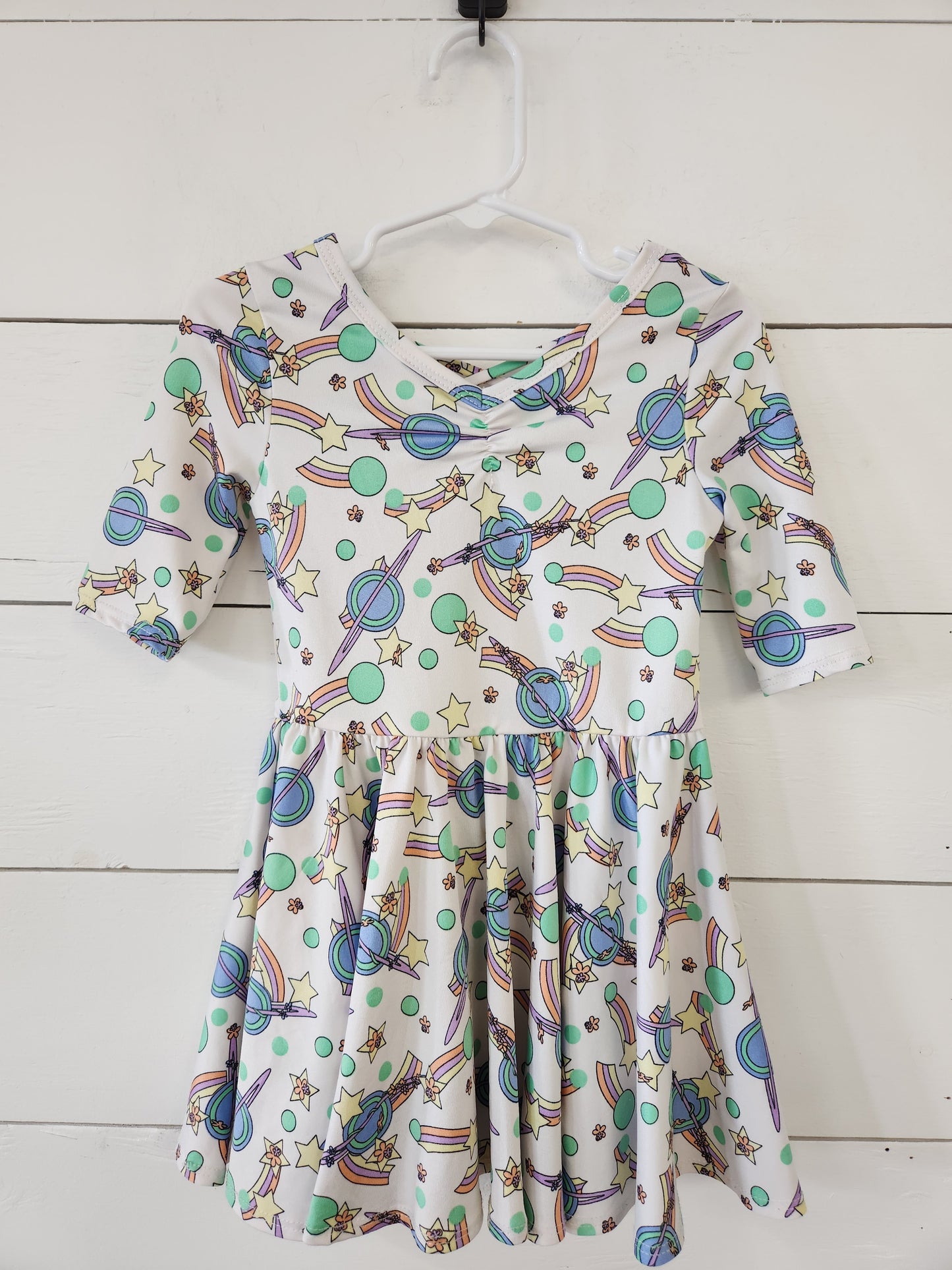 Size 2t | DotDotSmile Shooting Star Dress