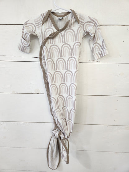 Size NB | Copper Pearl Knotted Gown