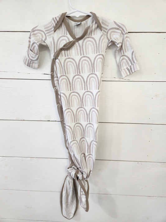 Size NB | Copper Pearl Knotted Gown