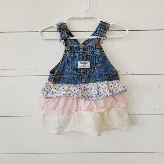 Size 9m | Osh Kosh Overall Dress