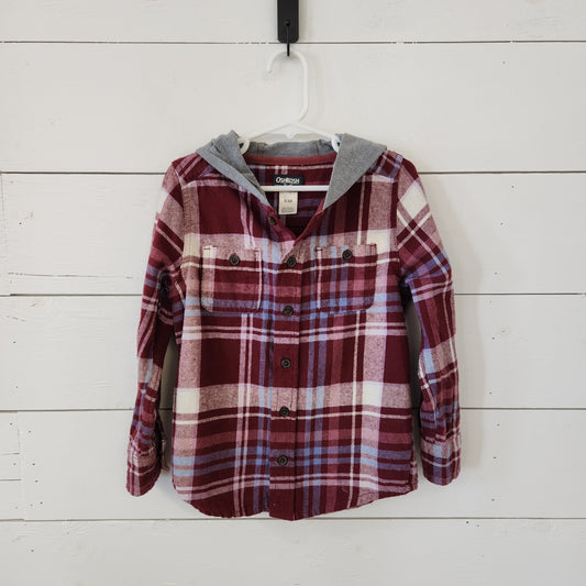 Size 6 | Oshkosh Hooded Button Down