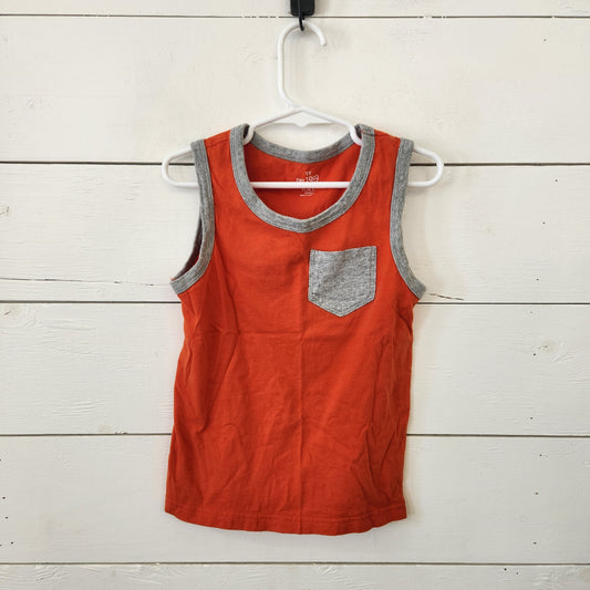 Size 5t | Place Orange Pocket Tank