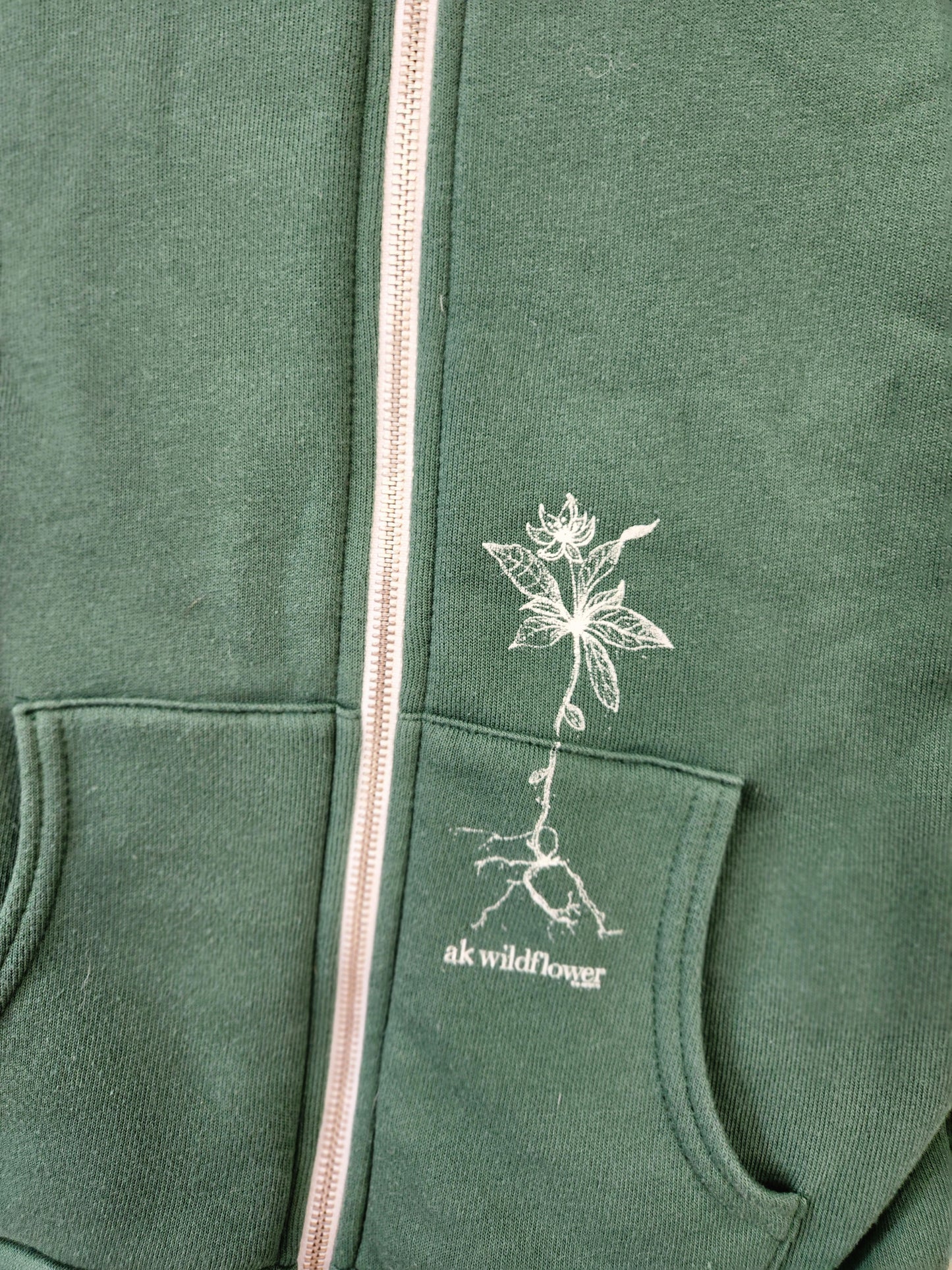 Size 10 | AK Wildflower Zip Hoodie