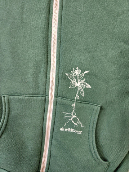 Size 10 | AK Wildflower Zip Hoodie