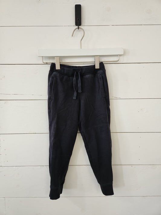 Size 4 | Primary Black Reinforced Sweatpants *small hole in first layer