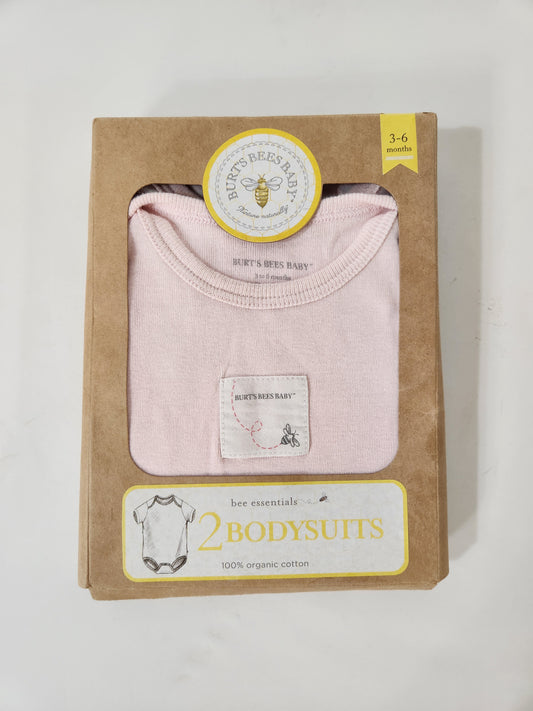 Size 3-6m | Burt's Bees 2pc Bodysuit Set
