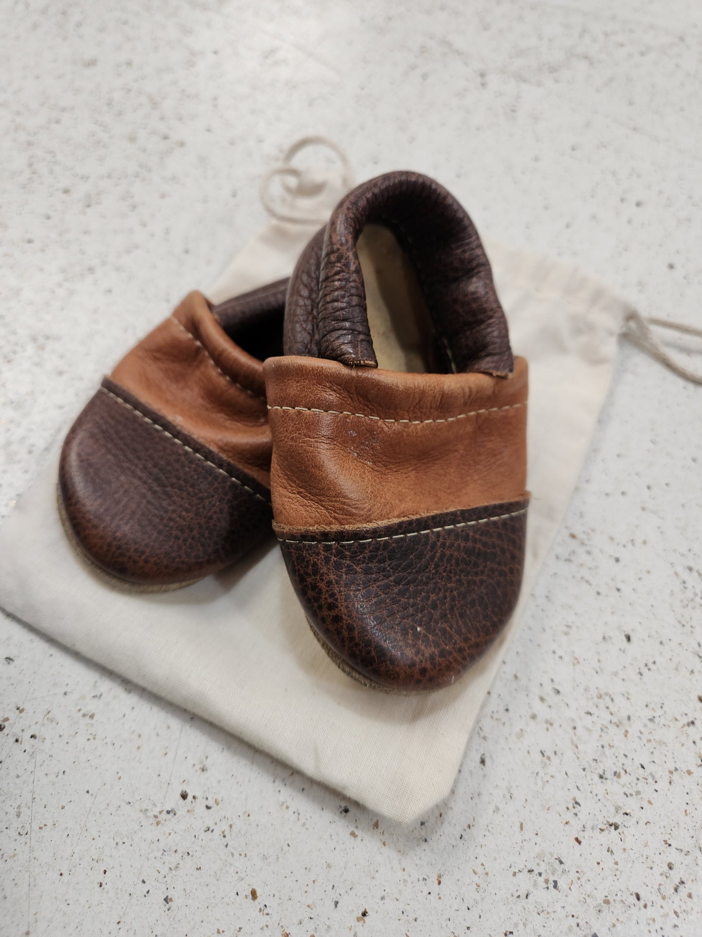 Size OS | Starry Night Leather Moccasins