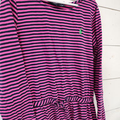 Size 8-10 | Ralph Lauren dress pink stripes