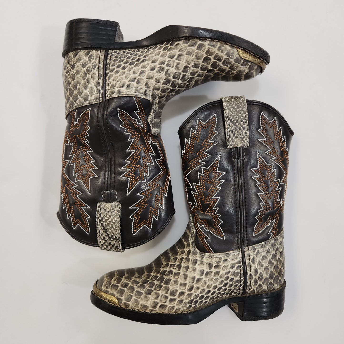 Size 10.5 | Durango Snake Print Boots
