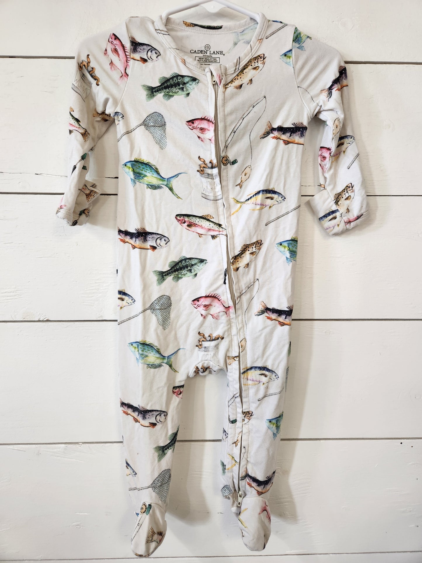 Size 3-6 | Caden Lane Fish Romper