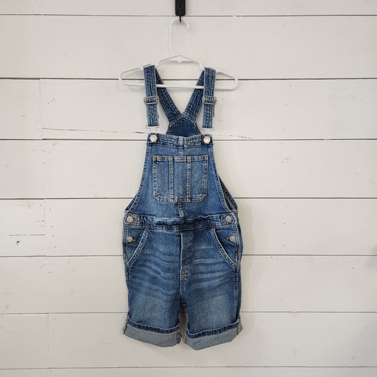 Size 7 | &denim Short Overalls