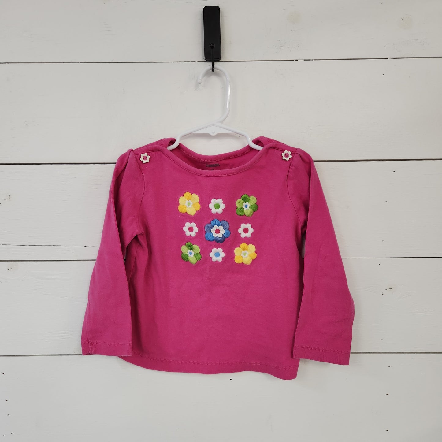 Size 3t | Gymboree Embroidered Flowers Longsleeve