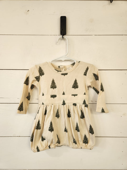 Size 12-18m | Kate Quinn Pine Tree Bubble Onesie