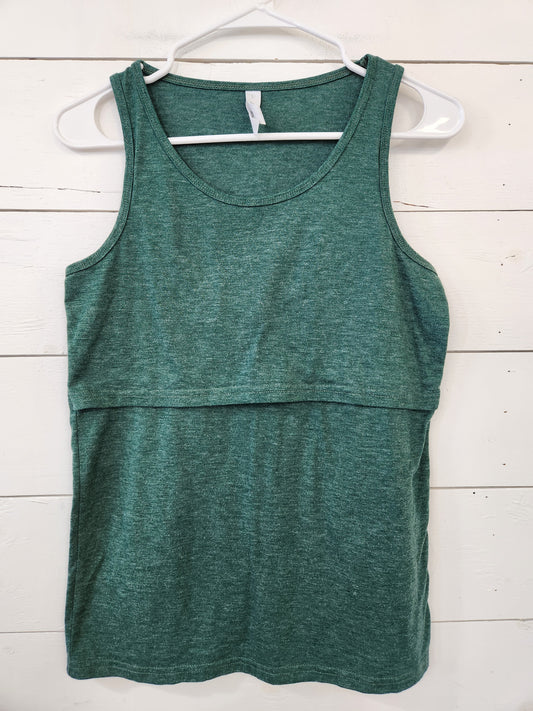 Size L | Latched Mama green tank