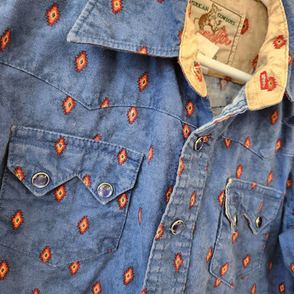 Size 5-6 | Wrangler Vintage Western Shirt