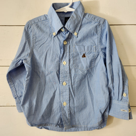Size 3t | Gap Blue button up