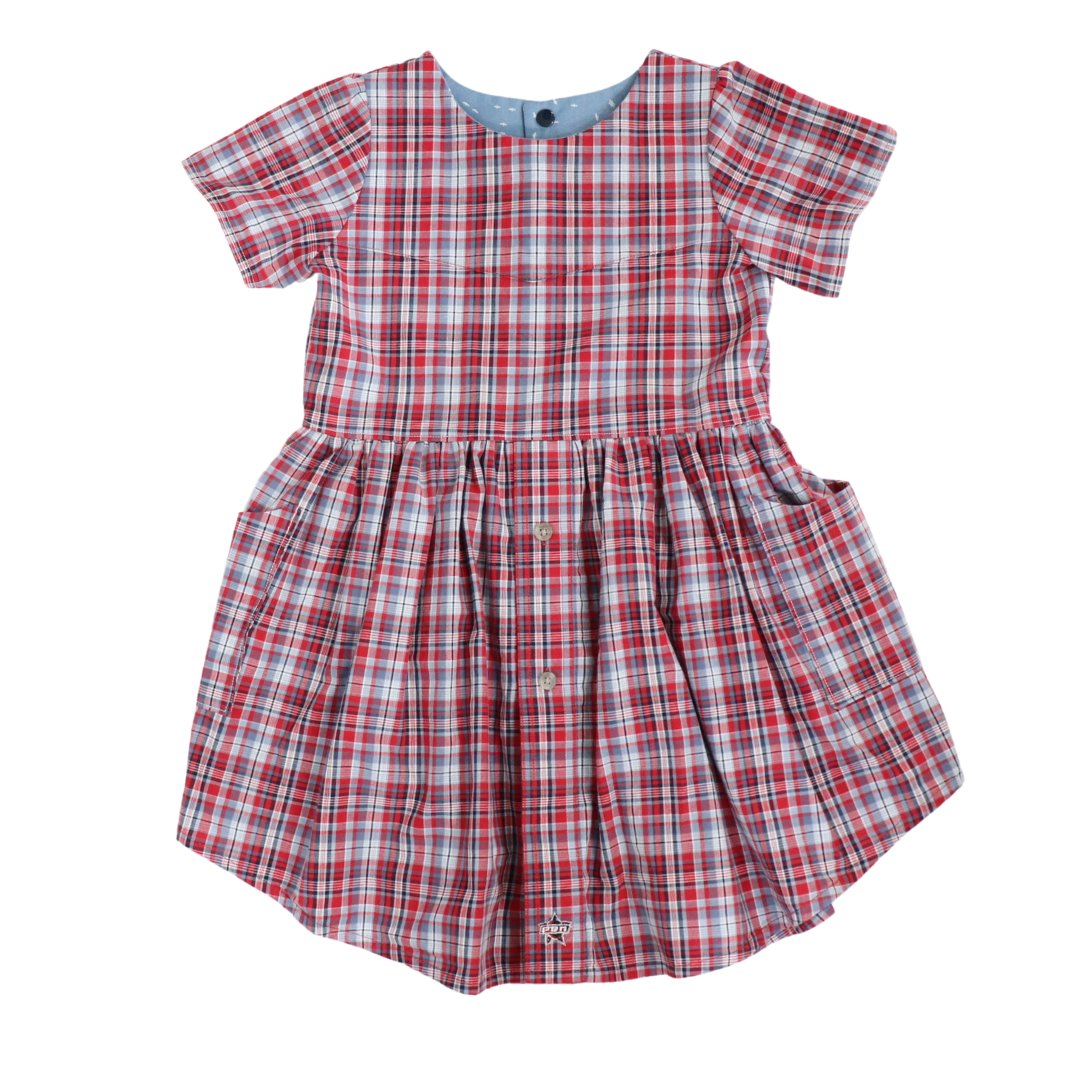 Size 5/6 | Short Sleeve Upcycled Dress by Briar&Boone