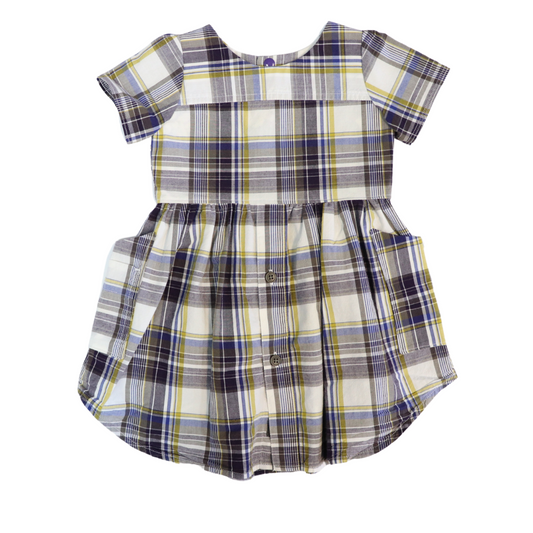 Size 2t | Short Sleeve Upcycled Dress by Briar&Boone