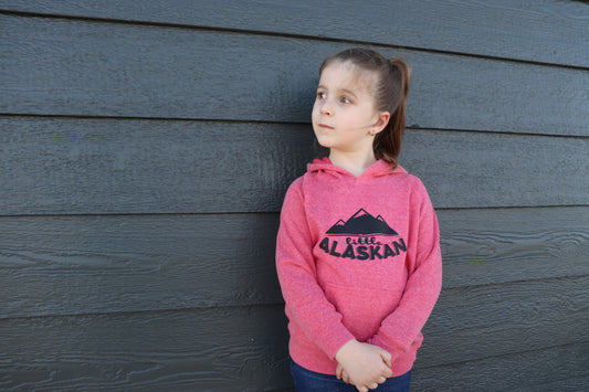 Toddler and Kid’s Little Alaskan Hoodie | Pomegranate