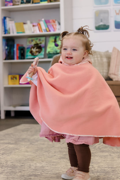 Fleece Poncho by Briar&Boone | Easter Floral