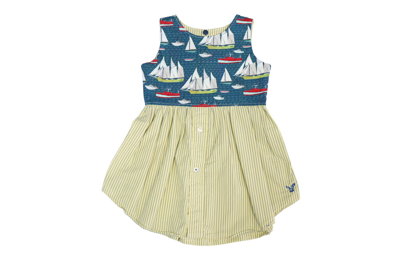 Size 2t | Sleeveless Upcycled Dress by Briar&Boone