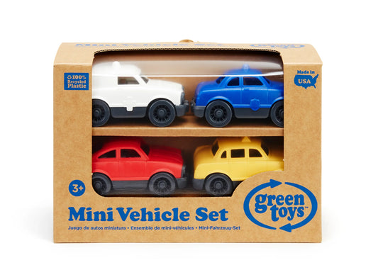 Mini Car Set by Green Toys
