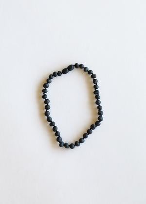 Necklace by Canyon Leaf | Raw Black Amber
