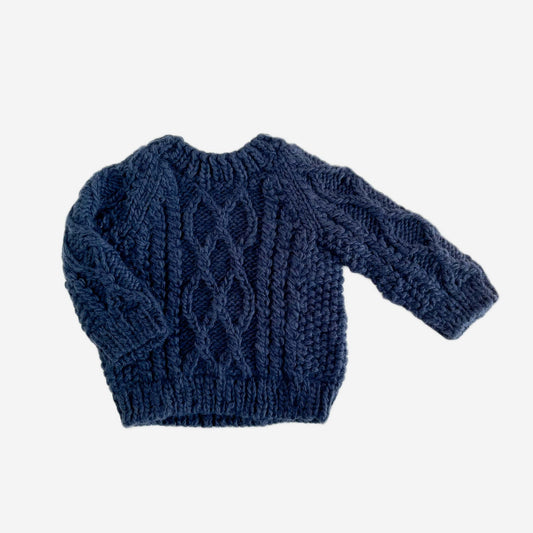 Fisherman Sweater by The Blueberry Hill | Navy