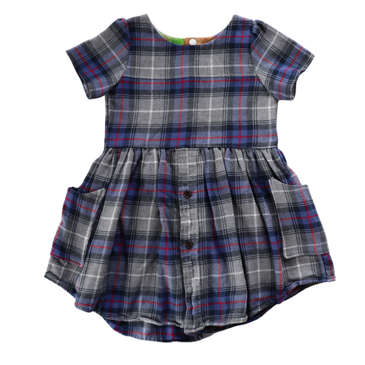 Size 4t | Short Sleeve Upcycled Dress by Briar&Boone