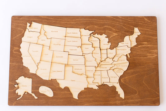 This & That Etc. - United States Map Puzzle