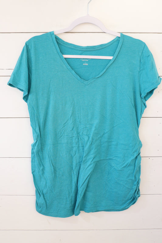 Size L | Isabel Maternity Blue T-Shirt | Secondhand