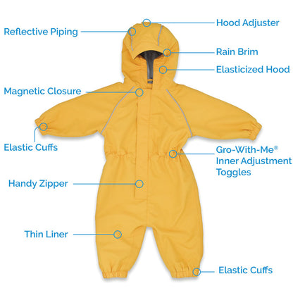 Puddle Dry Rain Suit by Jan & Jul | Yellow Wild Child