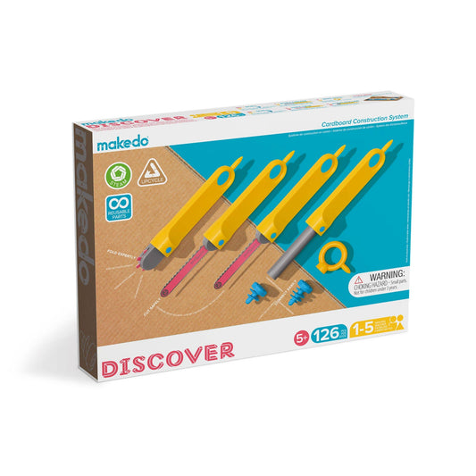 Cardboard Construction Kit Makedo | Discover