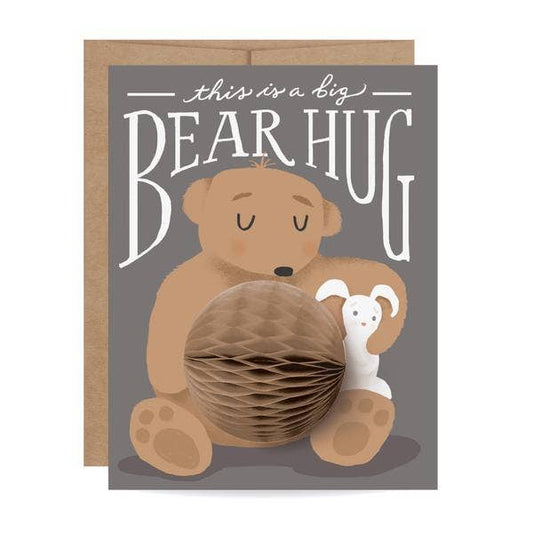 Pop-Up Card by Inklings Paperie | Teddy Bear