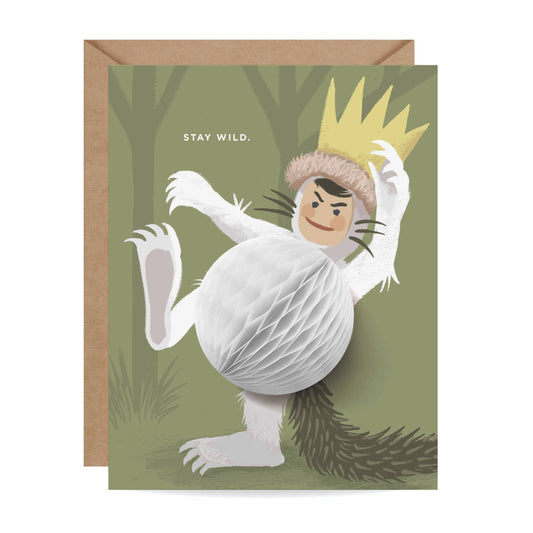 Pop-Up Card by Inklings Paperie | Stay Wild