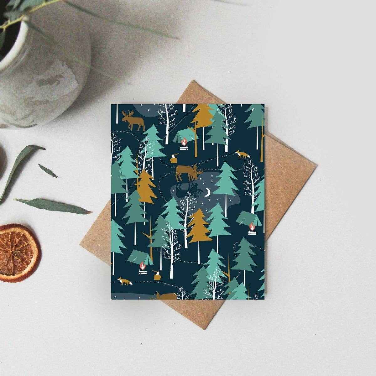 Card by Paper Canoe | Moonlight
