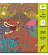 Scratch Cards by Djeco | Dinosaurs
