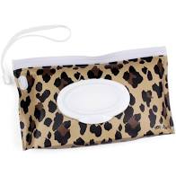 Take and Travel Reusable Wipe Pouch by Itzy Ritzy | Leopard